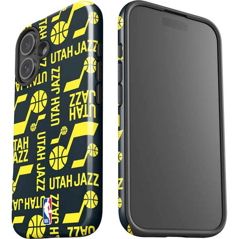 NBA Utah Jazz Blast iPhone 16 Plus Impact Case